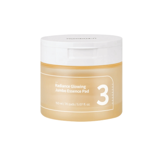 numbuzin No.3 Radiance Glowing Jumbo Essence Pad 150ml / 70 Pads