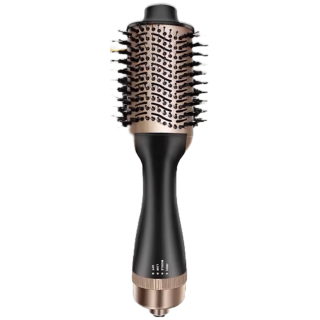 หวีไดร์ สีทอง New!!One Step Hair Dryer and Styler ไดร์ผมตรง หวีไดร์ แปรงไดร์ หวีไดร์ PAE-305