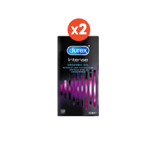 [ซื้อ2แแถม1] Durex Intense อินเทนส์ ออกัสมิค เจลหล่อลื่นสำหรับผู้หญิง 10 มล.รวม 2 ขวด-x2