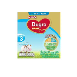 [นมผง] Dumex(ดูเม็กซ์) Durgo อีแซดแคร์ ไอรอน แอคทีฟ พลัส สูตร 3 1650 กรัม นมผงดัดแปลงสูตรต่อเนื่องสำหรับทารกและเด็กเล็ก