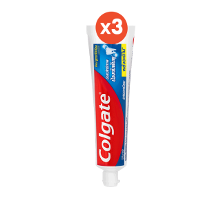[มี 2 แพ็คให้เลือก] ยาสีฟัน คอลเกต รสยอดนิยม 150 กรัม ช่วยป้องกันฟันผุ Colgate Great Regular toothpaste 150g
