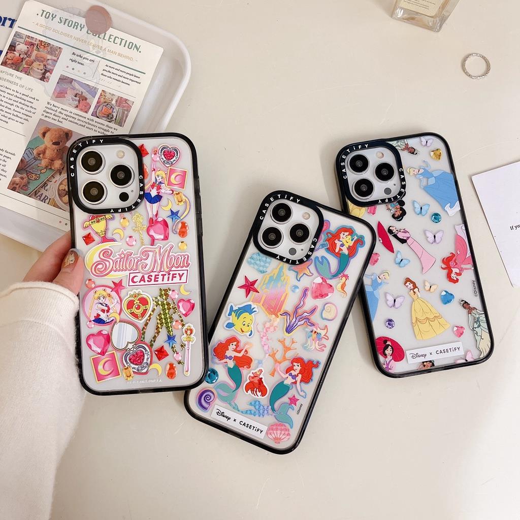 disney-เคสโทรศัพท์มือถือ-แบบใส-กันกระแทก-ลายการ์ตูนเจ้าหญิงดิสนีย์-เซเลอร์มูน-สําหรับ-iphone-14-pro-max-13-12-11-14plus
