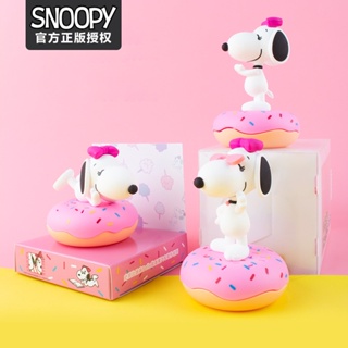 ตุ๊กตาการ์ตูน Snoopy Snoopy สีพื้น สําหรับตกแต่งรถยนต์ ห้องนอน