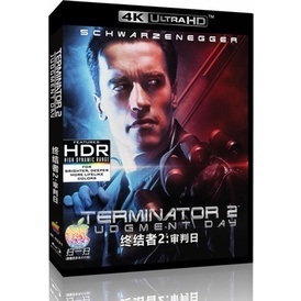 [เวอร์ชั่นไต้หวัน] เทอร์มิเนเตอร์ บลูเรย์ HD 4K UHD 1080P Velcro 2 (ไต้หวัน) Future Warrior 2 Terminator 2