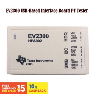 ⭐⭐⭐บอร์ดอินเตอร์เฟซ EV2300 TI HPA002 อินเตอร์เฟส พัฒนาการ พอร์ต USB สําหรับประเมินผล BQ8012