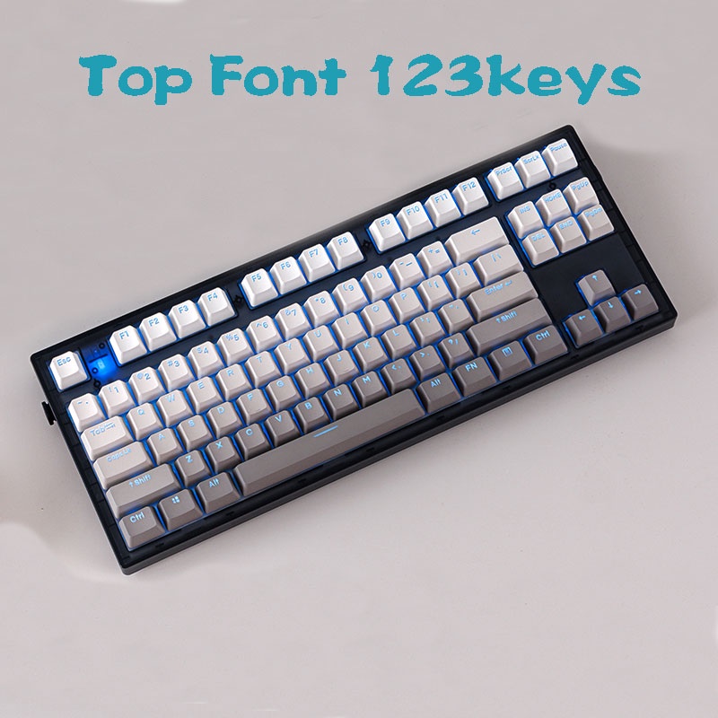 jkdk-fine-dust-translucent-keycaps-dip-dye-pbt-material-oem-profile-suitable-for-61-68-71-84-87-96-104-and-other-mechanical-keyboards