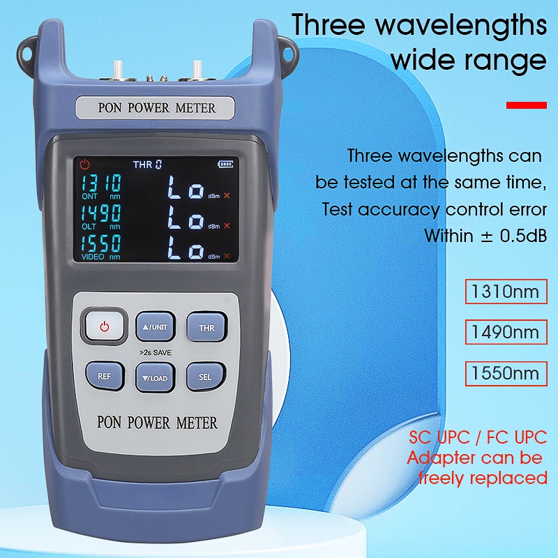 aua-320u-aua-320a-เครื่องวัดพลังงานออปติคอล-แบบพกพา-การทดสอบพลังงานออปติคอลออนไลน์-สําหรับ-pon-เครือข่ายความละเอียดสูง