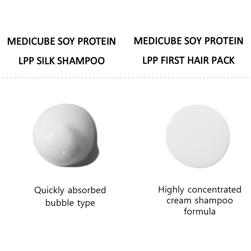 ใหม่-medicube-soy-protein-lpp-ชุดผลิตภัณฑ์ดูแลเส้นผม-แพ็คผม-แชมพู