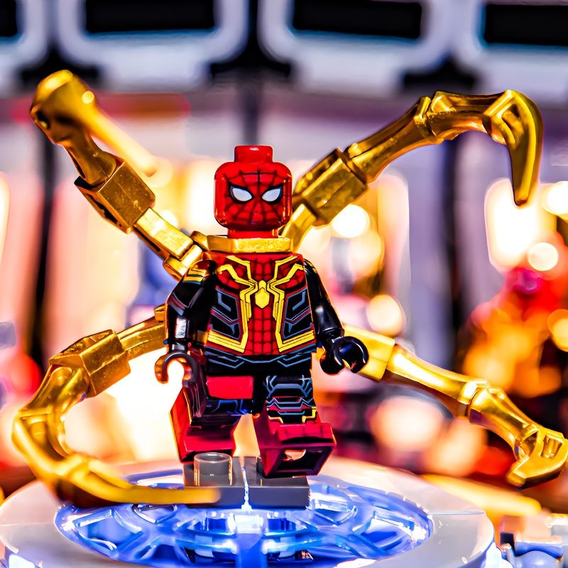 พร้อมส่ง-ฟิกเกอร์-lego-superhero-spider-man-3-heroes-returnless-fusion-suit-spider-man-ขนาดเล็ก-ของเล่นสําหรับเด็ก