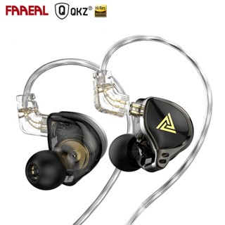 Faaeal QKZ AK6 Zeus หูฟังอินเอียร์ HiFi เบสมอนิเตอร์ ตัดเสียงรบกวน ตัดเสียงรบกวน พร้อมสายเคเบิล ถอดออกได้ สําหรับเล่นกีฬา วิ่ง