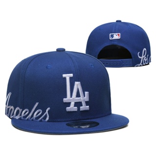 ใหม่ หมวกแก๊ปแฟชั่น MLB Los Angeles Dodgers Snapback ผู้ชาย ผู้หญิง หมวกกีฬา กลางแจ้ง หมวกฮิปฮอป พร้อมสายรัดปรับได้