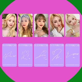 โปสการ์ดโลโม่ ลายศิลปินเกาหลี YUQI SHUHUA MIYEON MINNIE SOYEON I-DLE 2023 5 ชิ้น ต่อชุด