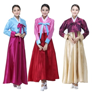 ชุดฮันบก เสื้อผ้าสไตล์ประจำชาติ Hanbok เครื่องแต่งกายแบบดั้งเดิม ชุดสไตล์แห่งชาติ เครื่องแต่งกายฉลองเทศกาล