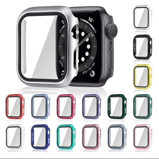 เคสป้องกันหน้าจอ แบบเต็ม สําหรับ Apple Watch Series 8 7 6 5 4 3 SE