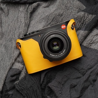 Leica LEICA Q2 เคสหนัง ป้องกันกล้อง สไตล์เรโทร อุปกรณ์เสริม สําหรับถ่ายภาพ 116