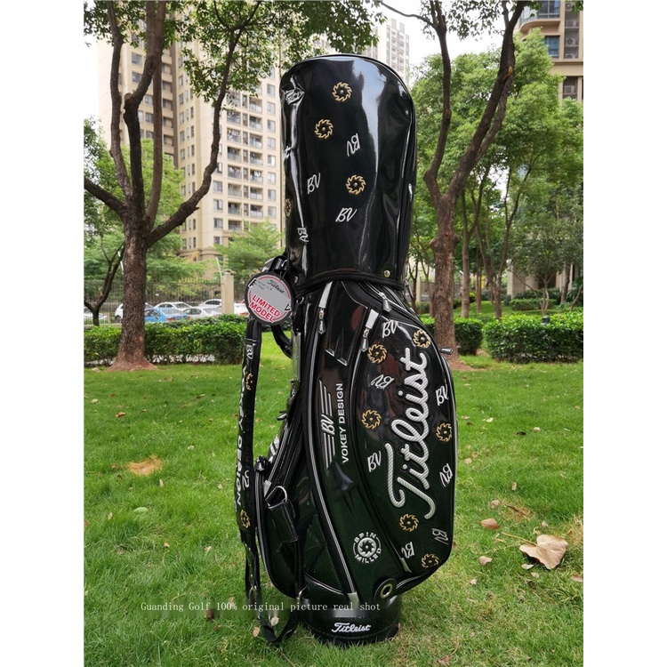 titleist-cb410-golf-bag-วัสดุคริสตัลทั้งหมด-กันน้ํา-ผู้ชาย-ผู้หญิง-bv-limited-edition-standard-club-bag-golf-shoe-bag-wear-resistant