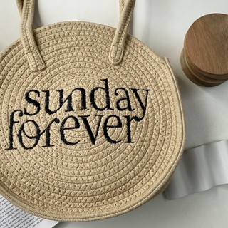 [BBtoHOME] กระเป๋าสะพายไหล่ กระเป๋าถือ Sunday forever