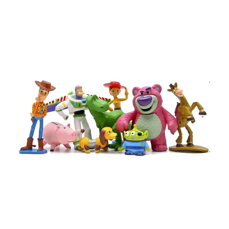 เครื่องประดับตกแต่งเค้ก-รูปสุนัข-toy-story-woody-triss-buzz-lightyear-spring-dog-สามตา