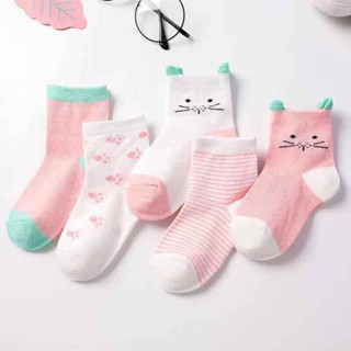 ILOVEBABIES พร้อมส่ง ถูกที่สุด ถุงเท้าเด็ก เนื้อผ้าฝ้าย ข้อสั้น 1 คู่