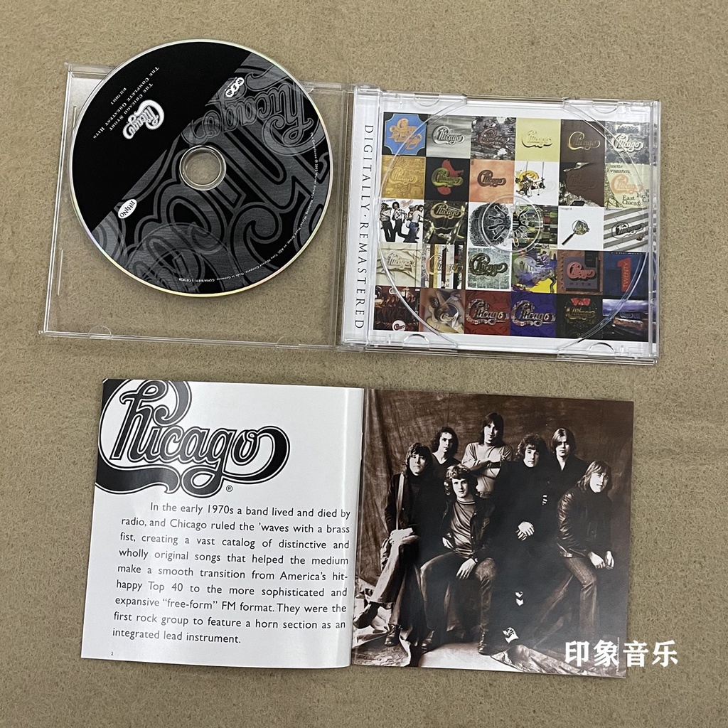 แผ่น-cd-เพลงฮิต-แจ๊ส-chicago-the-complete-greatest-hits-แบบยังไม่เปิด