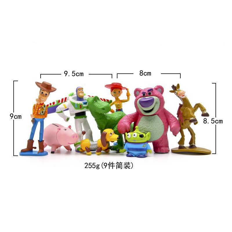 เครื่องประดับตกแต่งเค้ก-รูปสุนัข-toy-story-woody-triss-buzz-lightyear-spring-dog-สามตา