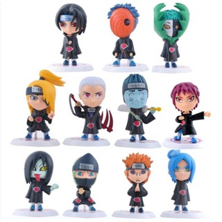 โมเดลตุ๊กตา Naruto Sasuke Hinada Sakura 11 Naruto Q Version 6 ของเล่นสําหรับเด็ก