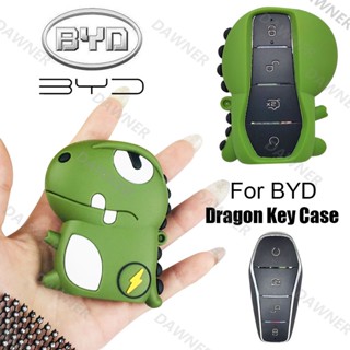 เคสกุญแจรีโมทรถยนต์ ลายการ์ตูนน่ารัก อุปกรณ์เสริม สําหรับ BYD Atto 3/dolphin