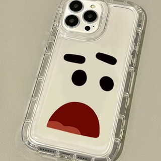 Funny Expression Phone Case For iphone 14 Phone Case for iphone 12 Iphone13/11promax Transparent X/XR Airbag 7/8Plus
