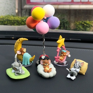 ❖☢☏Tom and Jerry Decoration Tom and Jerry ราคาถูก Hand-run High-end Doll Car Baking Children s Toy Gift