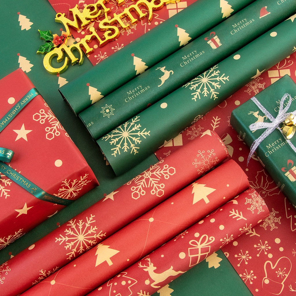 กล่องกระดาษคราฟท์-แบบหนา-สําหรับใส่ช่อแอปเปิ้ล-ของขวัญคริสต์มาส-diy