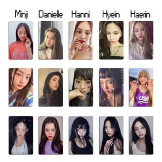 โปสการ์ดโลโม่ HYEIN HAERIN DANIELLE HANNI MINJI SBS Kpop สําหรับเก็บสะสม 5 ชิ้น ต่อชุด