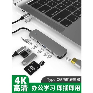 [จัดส่งรวดเร็ว] อะแดปเตอร์แปลงสายเคเบิ้ลเครือข่าย Type-C MacBook pro USB hdmi หน้าจอโปรเจคเตอร์ VGA mac HD อเนกประสงค์ สําหรับคอมพิวเตอร์ Apple