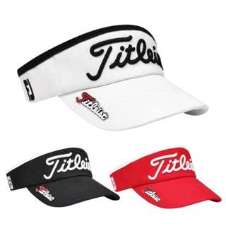 [Titleist] หมวกกอล์ฟ แบบกลวง เปิดด้านบน ฤดูร้อน กลางแจ้ง หมวกกันแดด พร้อมมาร์ก หมวกกอล์ฟ ทุกเพศ MZ10