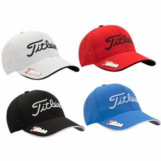 [Titleist] หมวกกอล์ฟ กันแดด ระบายอากาศ กันน้ํา ซับเหงื่อ ใส่สบาย เข้ากับทุกชุด สําหรับทุกเพศ MZ05