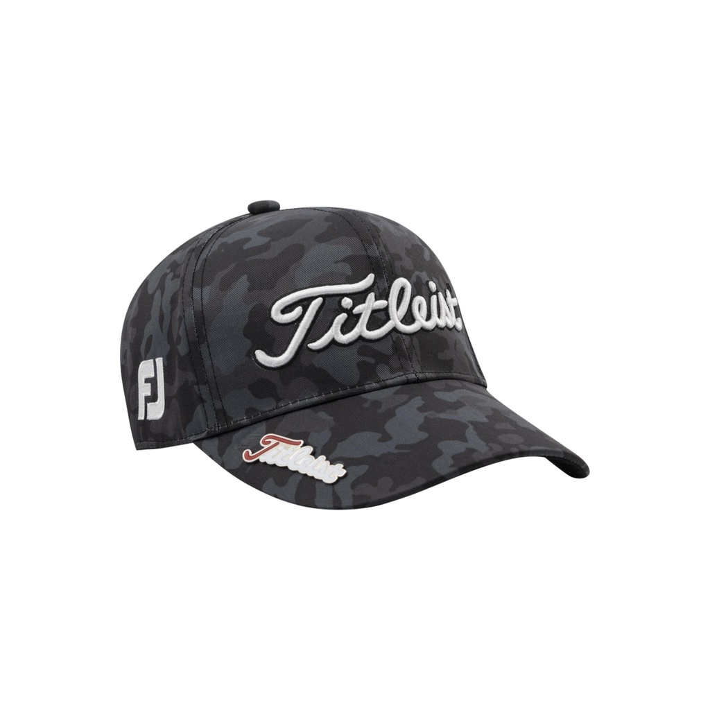 titleist-หมวกกอล์ฟ-ลายพราง-ปรับได้-สีดํา-สําหรับผู้ชาย-mz07