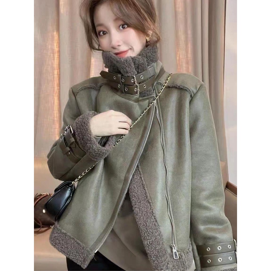 LOF Faux Fur Ruana Sweater Luxuriously Soft - One Size Fits All And Plush Warmth