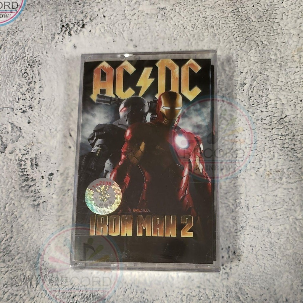 เทปคาสเซ็ต AC/DC Iron Man 2 ของแท้ พร้อมหนังสือเนื้อเพลง | Shopee Thailand