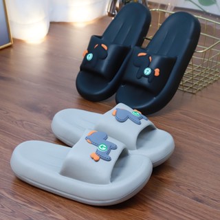 [พร้อมส่ง] _ รองเท้าแตะ กันลื่น ขนาดใหญ่ เหมาะกับใส่อาบน้ํา แฟชั่นฤดูร้อน สําหรับผู้ชาย