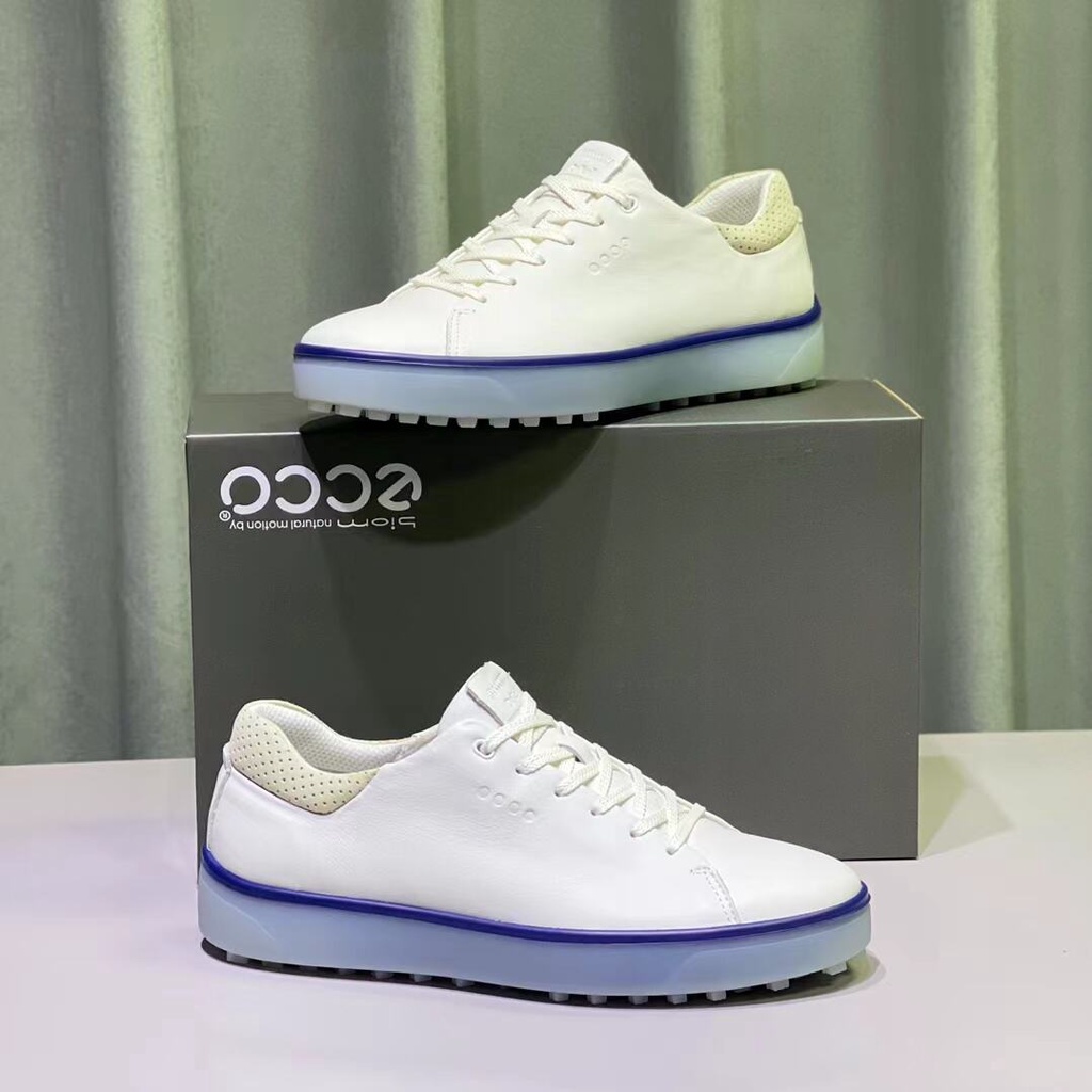 ECCO Golf Mens Shoes Single Shoes Sports Casual Shoes Golf Shoes Color Matching Comfort CJKENC2 Shopee Thailand