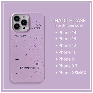 เคส iphone กันกระแทกสำหรับ iphone 13 pro 14 pro max เคสแข็ง iphone11 12 xs max xr x/xs star phone stand case