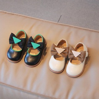 พร้อมส่ง รองเท้านักเรียนแฟชั่น แบบนิ่ม ใส่สบาย สไตล์อังกฤษ สําหรับเด็ก