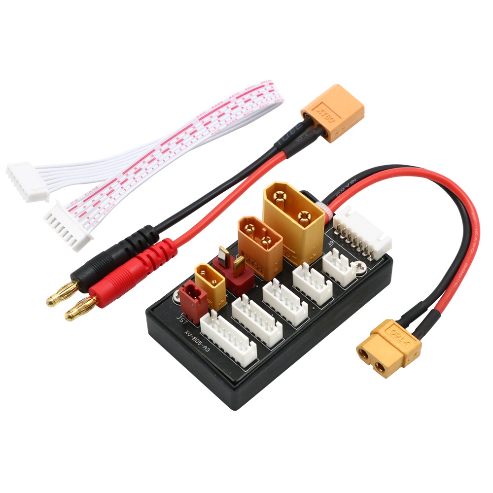 Xt30 XT60 XT90 JST T 2-6S แท่นชาร์จแบบขนานสําหรับอุปกรณ์เสริม RC ...
