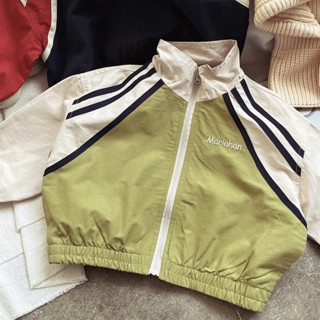 พร้อมส่ง ขายดี เสื้อแจ็กเก็ต ทรงกลม สไตล์เกาหลี ญี่ปุ่น เข้าได้กับทุกชุด สําหรับเด็กผู้ชาย ผู้หญิง