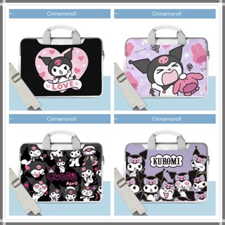 ⭐️With Shoulder Strap⭐️PU Waterproof Computer bag Cartoon Kuromi laptop bag 12 13.3inch 14 15 15.6 inches