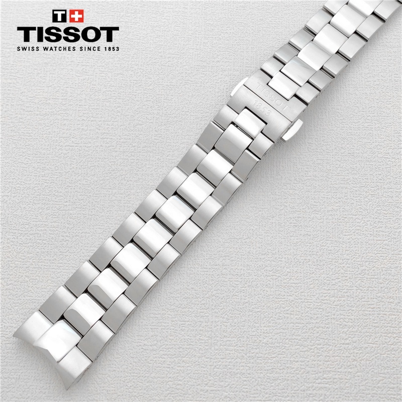 tissot-style-series-t127-สายนาฬิกาข้อมือเหล็ก-ของแท้127410ที่127407สายโซ่สแตนเลส-แบบดั้งเดิม