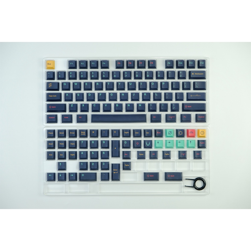 ปุ่มกด GMK Metropolis, 129 คีย์ PBT ปุ่มกด โปรไฟล์เชอร์รี่ DYE-SUB ปุ่ม ...