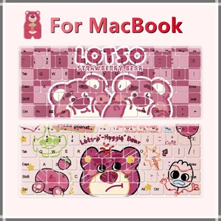 【Lotso】MacBook Keyboard cover For New M2 2022 Air13：A2681 m1 A2179 A2337 Pro 13 touch bar A1932 A1466 A1708 cartoon Reina13 M1 2020Pro13（A2251/A2289/A2338）waterproof Keyboard case