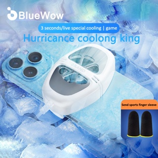 【MLBB/PUBG】BlueWow 2023 Professional Game Player DY07 Phone Cooler Mobile Phone Radiator Portable Fan Holder Heat Sink USB Powered Radiator Compatible For Phones Tablets Supplies