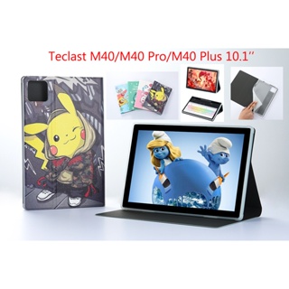 เคสแท็บเล็ตหนัง PU ฝาพับ ลายการ์ตูน พร้อมขาตั้ง สําหรับ Teclast P20HD M40 P20 HD Teclast Tablet PC M40 Pro 10.1 นิ้ว