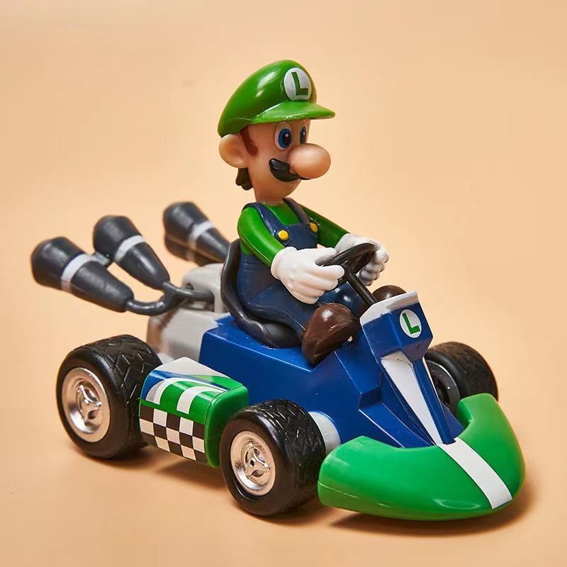 super-mario-mario-luigi-yoshi-dragon-princess-karting-ดึงกลับ-racing-hand-run-model-ornament-toy